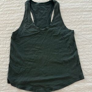 Lululemon Athletica Green Tank Top